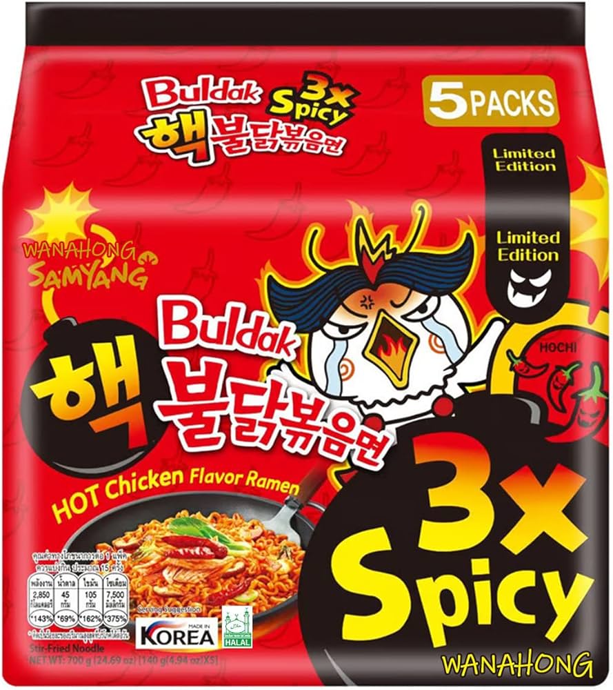 SAMYANG Buldak Ramen - 3x Spicy (5 Packs)