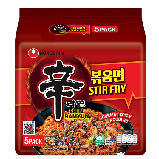 NONGSHIM Shin Ramyun - Stir Fry (5 Packs)