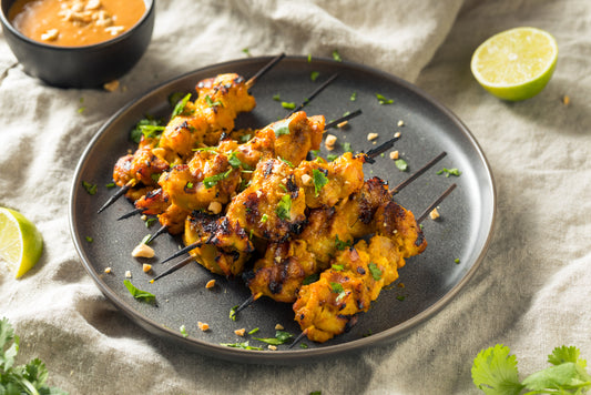 Thai-style Chicken Satay Skewers