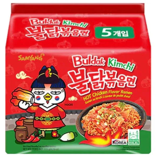 SAMYANG Buldak Ramen - Kimchi (5 Packs)