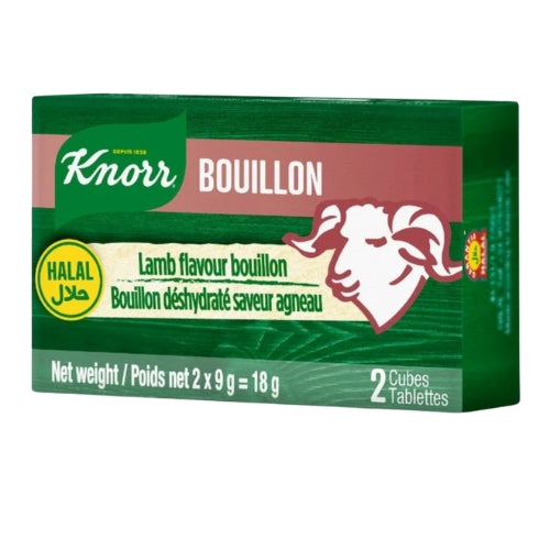 KNORR Lamb Flavour Bouillon Halal 18g